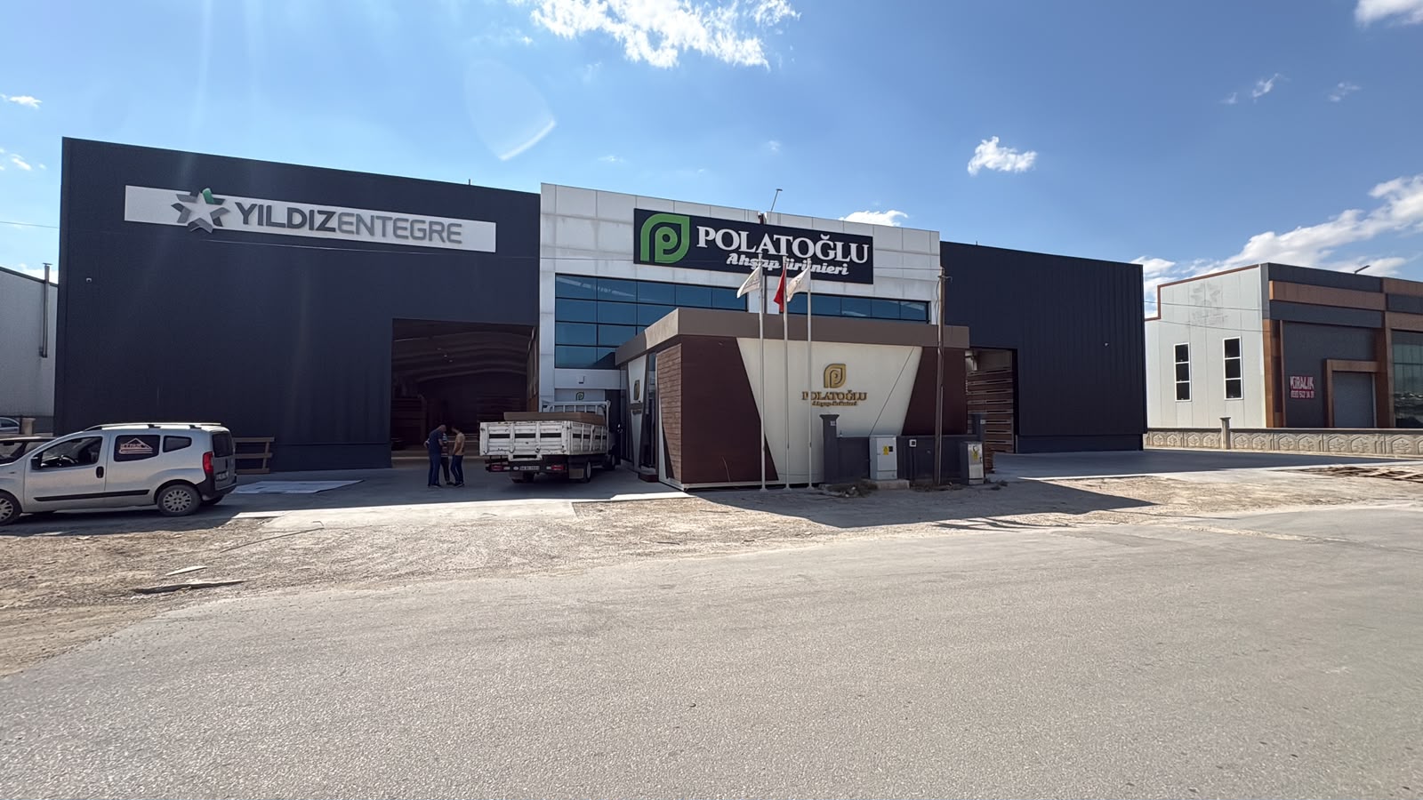 Çelik Konstrüksiyon Anahtar Teslim 3750 m² Şantiyemiz Tamamlandı